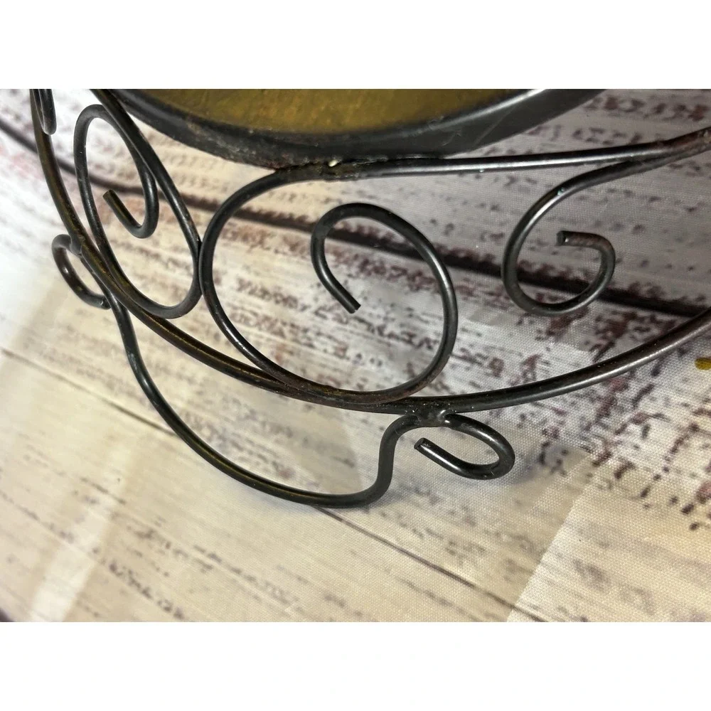 N/A oval metal